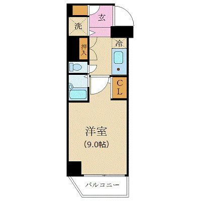 カスタリア新宿 11階 1K 賃貸物件詳細