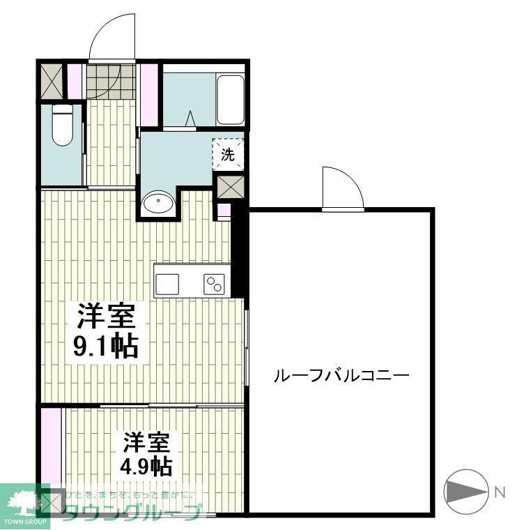 ＣＯＣＯＣＵＢＥ鵜の木 3階 1LDK 賃貸物件詳細