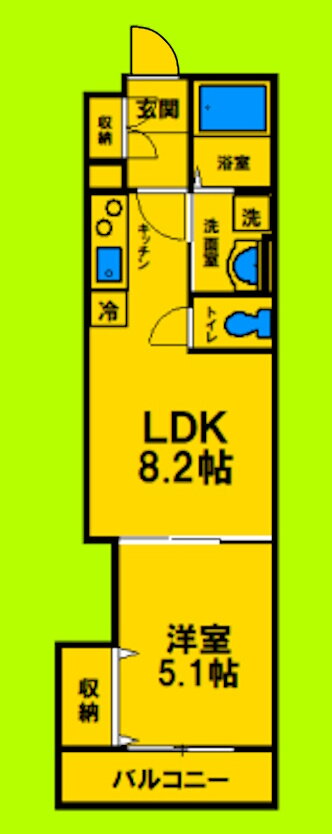 大阪府大阪市西淀川区佃２ 千船駅 1LDK アパート 賃貸物件詳細