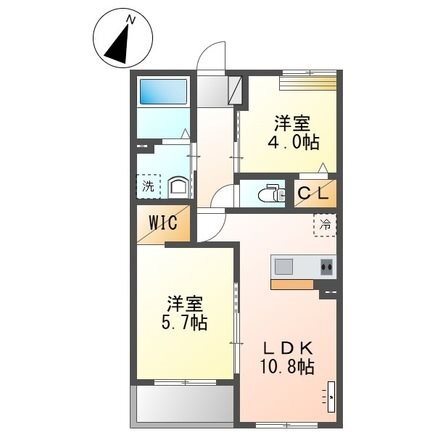 埼玉県越谷市大字大里 大袋駅 2LDK アパート 賃貸物件詳細