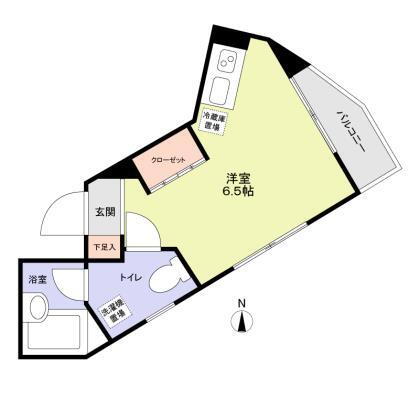 東京都目黒区駒場４ 代々木上原駅 ワンルーム マンション 賃貸物件詳細