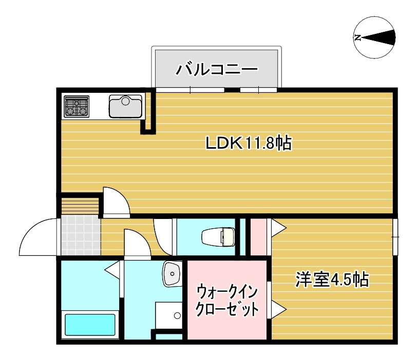 香川県高松市多肥下町 太田駅 1LDK アパート 賃貸物件詳細