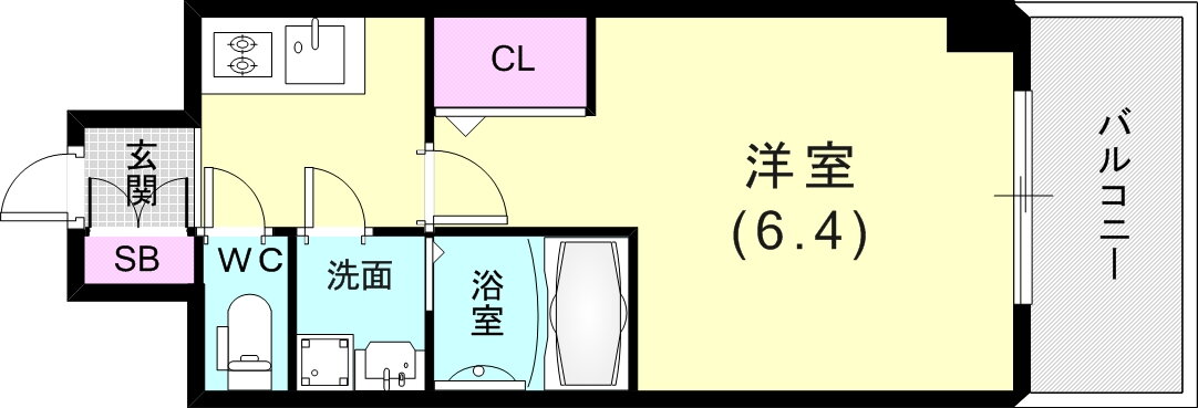 兵庫県神戸市兵庫区駅前通１ 兵庫駅 1K マンション 賃貸物件詳細
