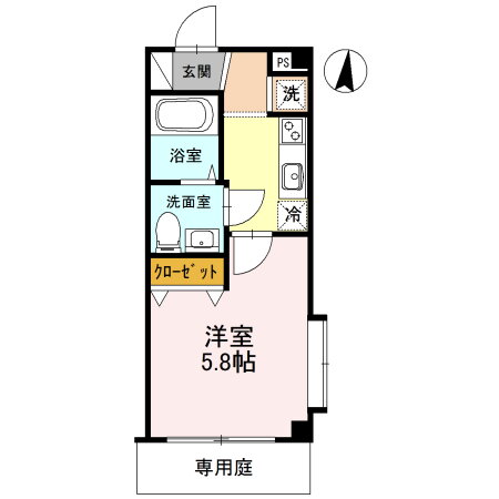 埼玉県川口市芝５ 蕨駅 1K マンション 賃貸物件詳細
