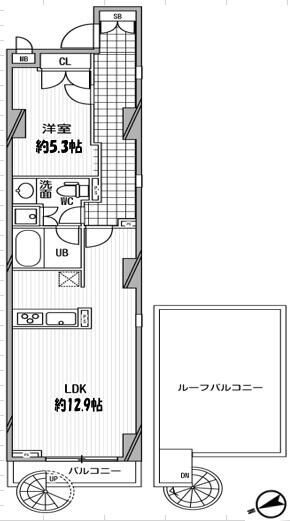 東京都品川区中延５ 荏原町駅 1LDK マンション 賃貸物件詳細
