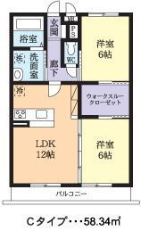 茨城県つくば市学園南３ 研究学園駅 2LDK アパート 賃貸物件詳細