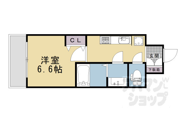 京都府京都市南区西九条南田町 京都駅 1K マンション 賃貸物件詳細