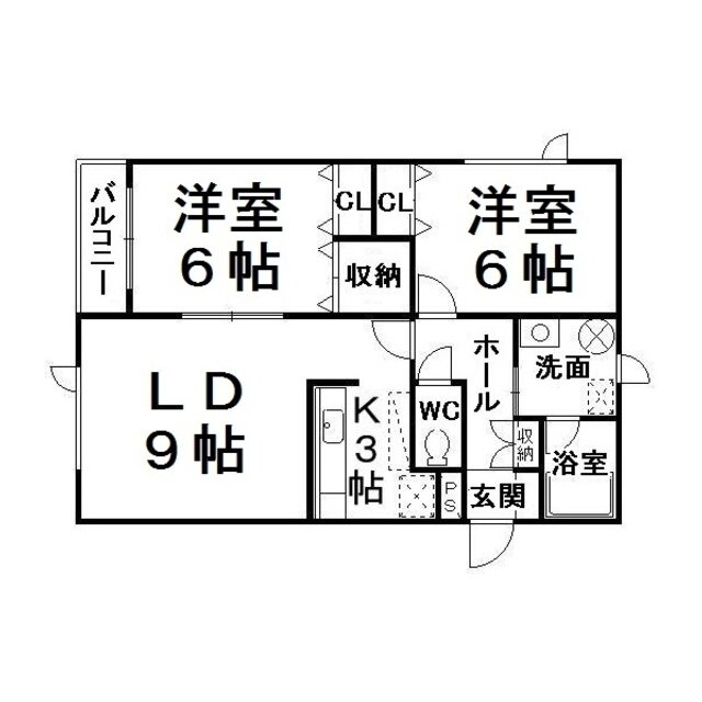 北海道北見市中央町 北見駅 2LDK アパート 賃貸物件詳細