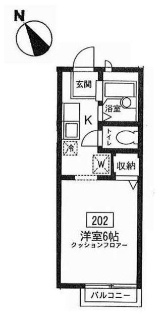 東京都豊島区上池袋２ 池袋駅 1K アパート 賃貸物件詳細