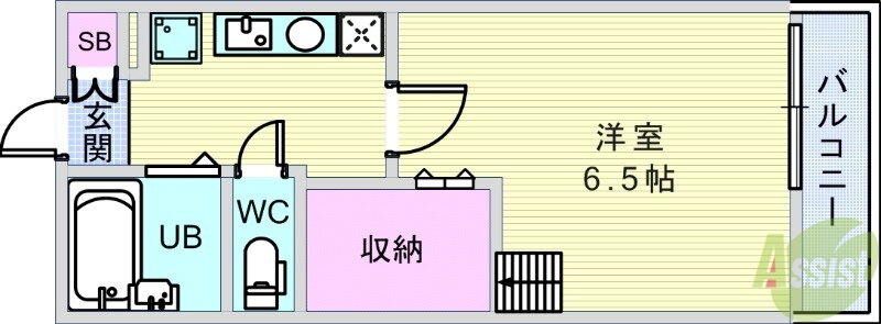 大阪府豊中市箕輪２ 豊中駅 1K マンション 賃貸物件詳細