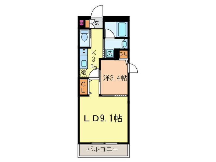 ラ・ルシェッロ 1階 1LDK 賃貸物件詳細