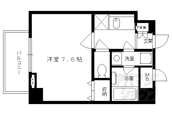 京都府京都市中京区百足屋町 丸太町駅 1K マンション 賃貸物件詳細