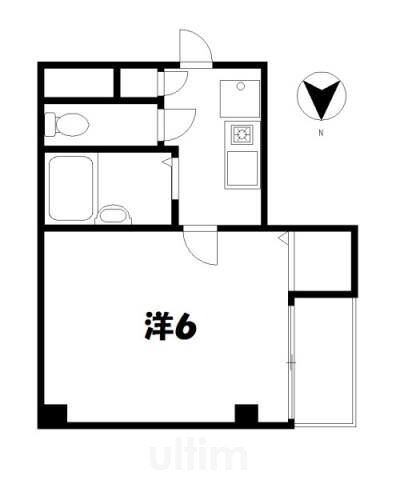 京都府京都市中京区一蓮社町 烏丸駅 1K アパート 賃貸物件詳細