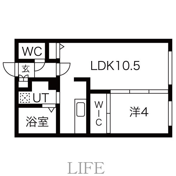 北海道札幌市豊平区中の島一条２ 中の島駅 1LDK マンション 賃貸物件詳細