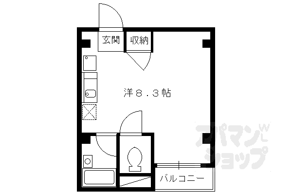 京都府京都市下京区官社殿町 五条駅 ワンルーム マンション 賃貸物件詳細