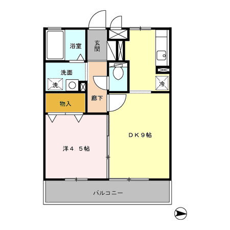 熊本県熊本市中央区本荘５ 河原町駅 1DK アパート 賃貸物件詳細