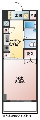 エスペランサ津島 3階 1K 賃貸物件詳細