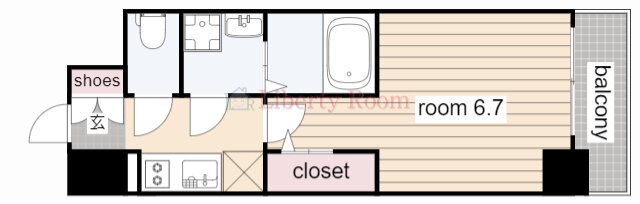 兵庫県神戸市兵庫区鍛冶屋町１ 中央市場前駅 1K マンション 賃貸物件詳細