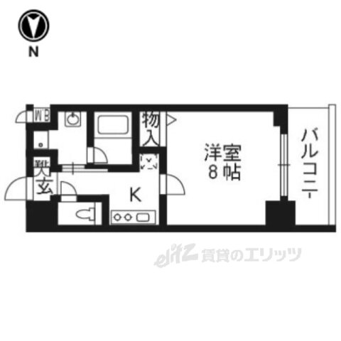 京都府京都市下京区吉文字町 大宮駅 1K マンション 賃貸物件詳細