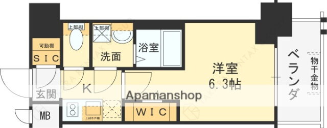 大阪府大阪市城東区蒲生２ 蒲生四丁目駅 1K マンション 賃貸物件詳細