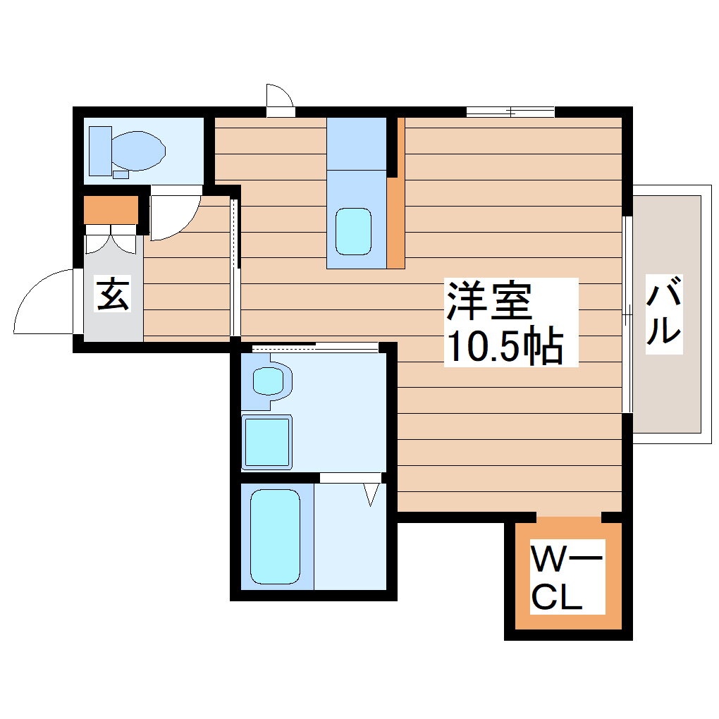 宮城県仙台市太白区長町南２ 太子堂駅 ワンルーム アパート 賃貸物件詳細