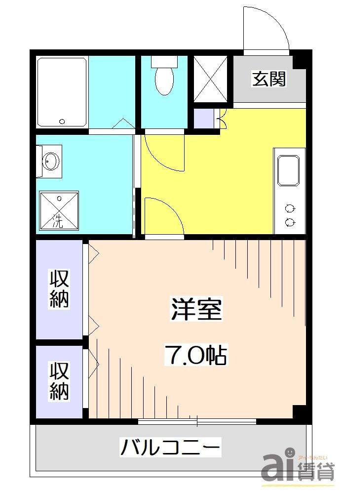埼玉県所沢市大字南永井 東所沢駅 1K マンション 賃貸物件詳細