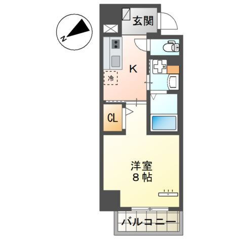 福岡県福岡市東区松島１ 箱崎駅 1K マンション 賃貸物件詳細