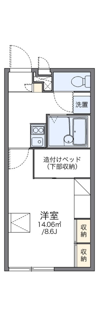 大阪府藤井寺市林６ 土師ノ里駅 1K アパート 賃貸物件詳細