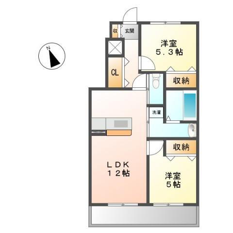 静岡県浜松市中央区有玉北町 さぎの宮駅 2LDK アパート 賃貸物件詳細