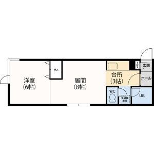 北海道札幌市北区北三十八条西８ 麻生駅 1LDK マンション 賃貸物件詳細