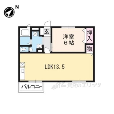 京都府久世郡久御山町佐古 大久保駅 1LDK アパート 賃貸物件詳細