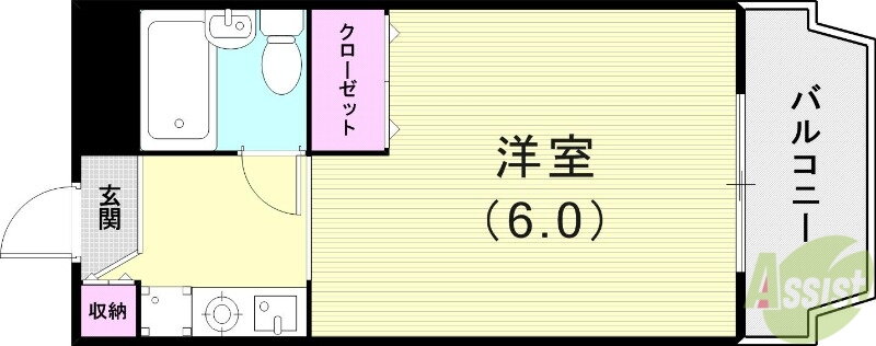 大阪府箕面市西小路５ 牧落駅 1K マンション 賃貸物件詳細
