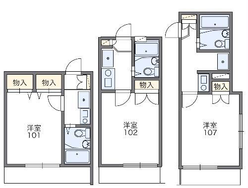 神奈川県横浜市鶴見区朝日町１ 安善駅 1K アパート 賃貸物件詳細