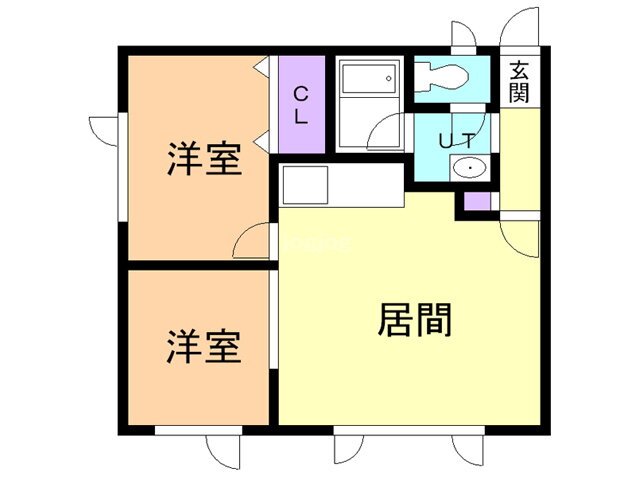 北海道北見市幸町５ 北見駅 2LDK アパート 賃貸物件詳細