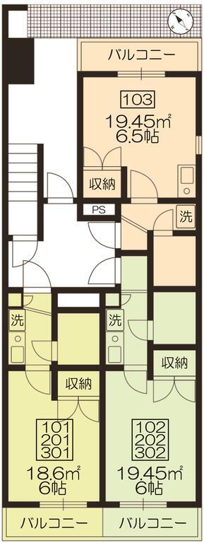 埼玉県所沢市松葉町 新所沢駅 1K マンション 賃貸物件詳細