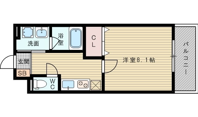 大阪府大阪市東淀川区相川１ 相川駅 1K アパート 賃貸物件詳細