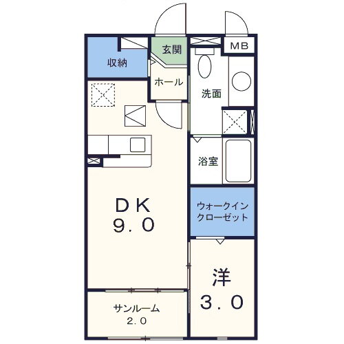 長野県松本市寿北７ 平田駅 1LDK アパート 賃貸物件詳細