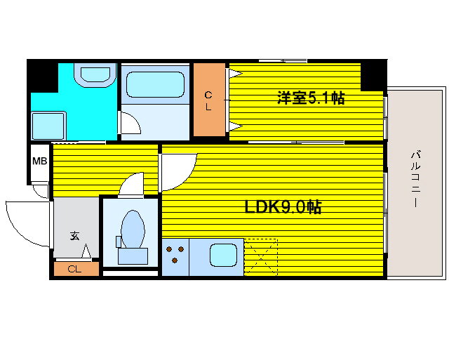 大阪府大阪市中央区上汐１ 谷町六丁目駅 1LDK マンション 賃貸物件詳細