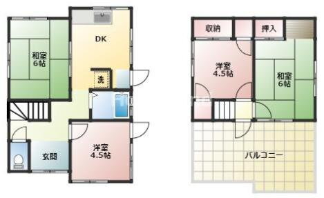 貴志川町神戸戸建 4DK 賃貸物件詳細