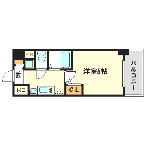 大阪府大阪市北区紅梅町 東梅田駅 1K マンション 賃貸物件詳細