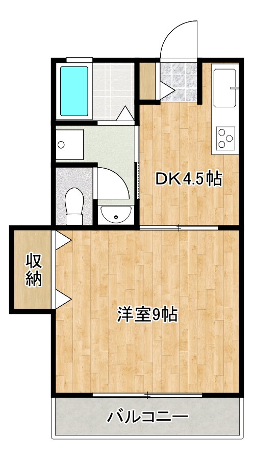 高知県南国市大そね甲 後免町駅 1DK マンション 賃貸物件詳細