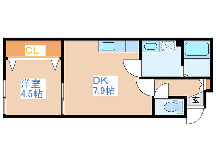 北海道札幌市西区山の手三条３ 琴似駅 1DK アパート 賃貸物件詳細