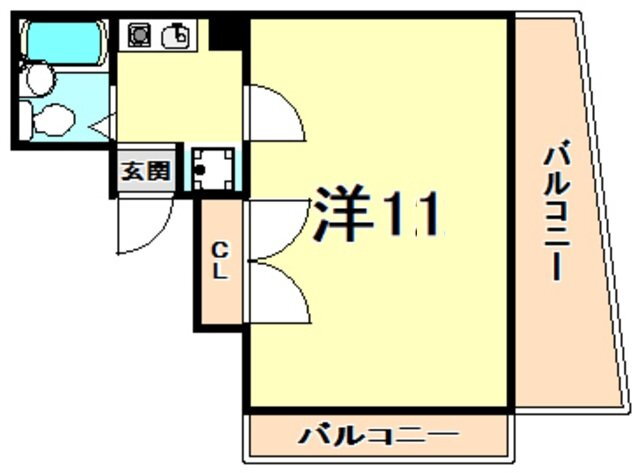 兵庫県神戸市灘区琵琶町１ 六甲道駅 1K マンション 賃貸物件詳細