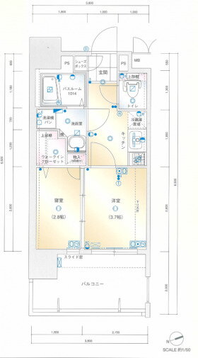 福岡県福岡市東区箱崎１ 箱崎駅 2K マンション 賃貸物件詳細