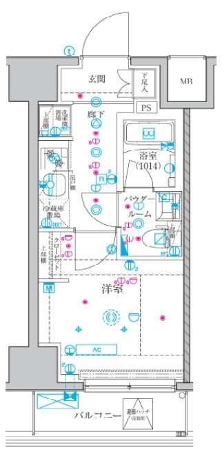 埼玉県川口市並木３ 西川口駅 1K マンション 賃貸物件詳細