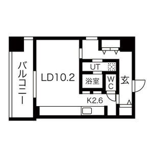 北海道札幌市豊平区月寒中央通６ 月寒中央駅 1K マンション 賃貸物件詳細