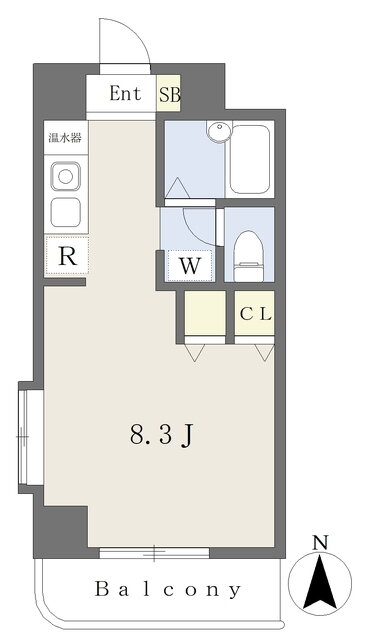 愛媛県松山市木屋町２ 本町四丁目駅 ワンルーム マンション 賃貸物件詳細