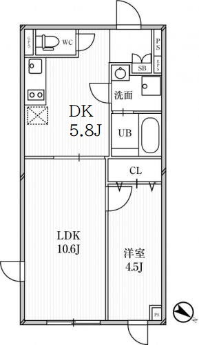 ＰＡＳＥＯ目黒 3階 2DK 賃貸物件詳細