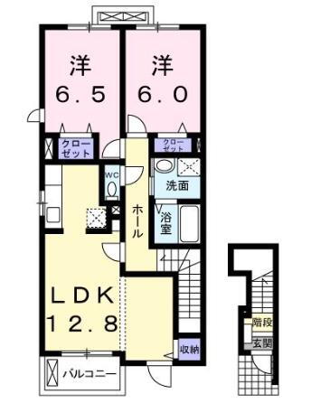 愛知県東海市加木屋町論田 南加木屋駅 2LDK アパート 賃貸物件詳細