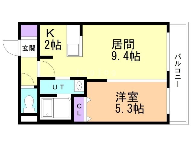 北海道札幌市豊平区福住二条４ 福住駅 1LDK マンション 賃貸物件詳細